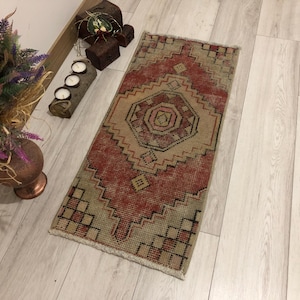 2x3,Bath Rug,2x3 Rug,2x3 Turkish Rug,2x3 Oushak Rug,2x3 Vintage Rug,2x3 Anatolian Rug,2x3 Wool Rug,2x3 Soft Rug,2x3 Boho Rug,Handmade Rug