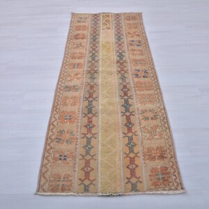 2x7 Rug,Hallway Runner Rug,Rug,Entry Rug,2x7 Vintage Rug,Soft Runner Rug,Anatolian Runner Rug,2x7 Wool Rug,Oushak Runner,Turkish Runner Rug