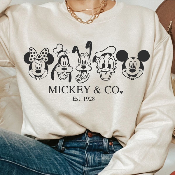 Mickey & Co. Est. 1928 SVG/PNG/PDF