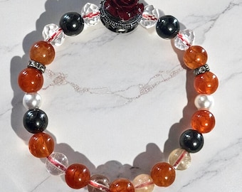 Handmade Beaded Crystal Bracelet