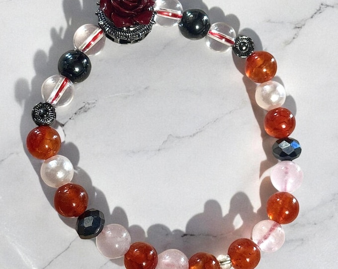 Handmade Beaded Crystal Bracelet