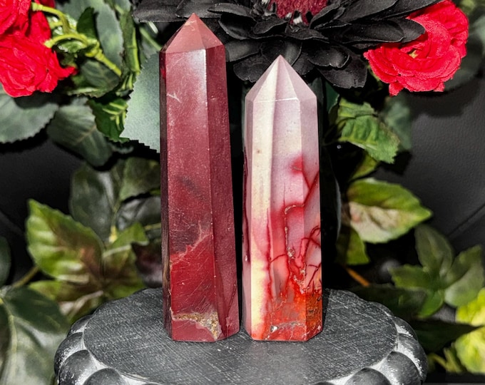Australian Mookaite Jasper Towers