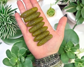 Lemon Jade Pickle Carving