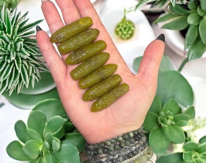 Lemon Jade Pickle Carving