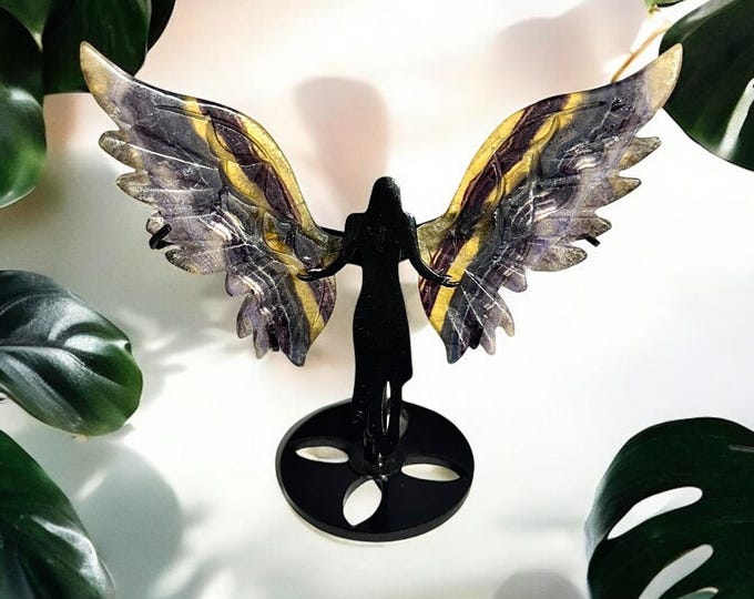 Fluorite Angel Wings