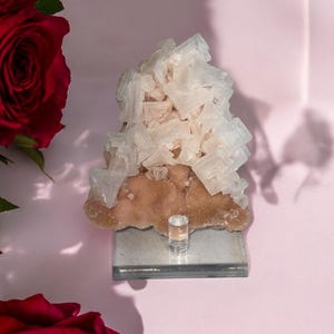 Pink Halite Specimen from Searles Lake, California