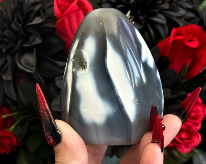 Orca Agate Freeform