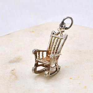 NUVO ヴィンテージ スターリングシルバー チャーム ロッキング