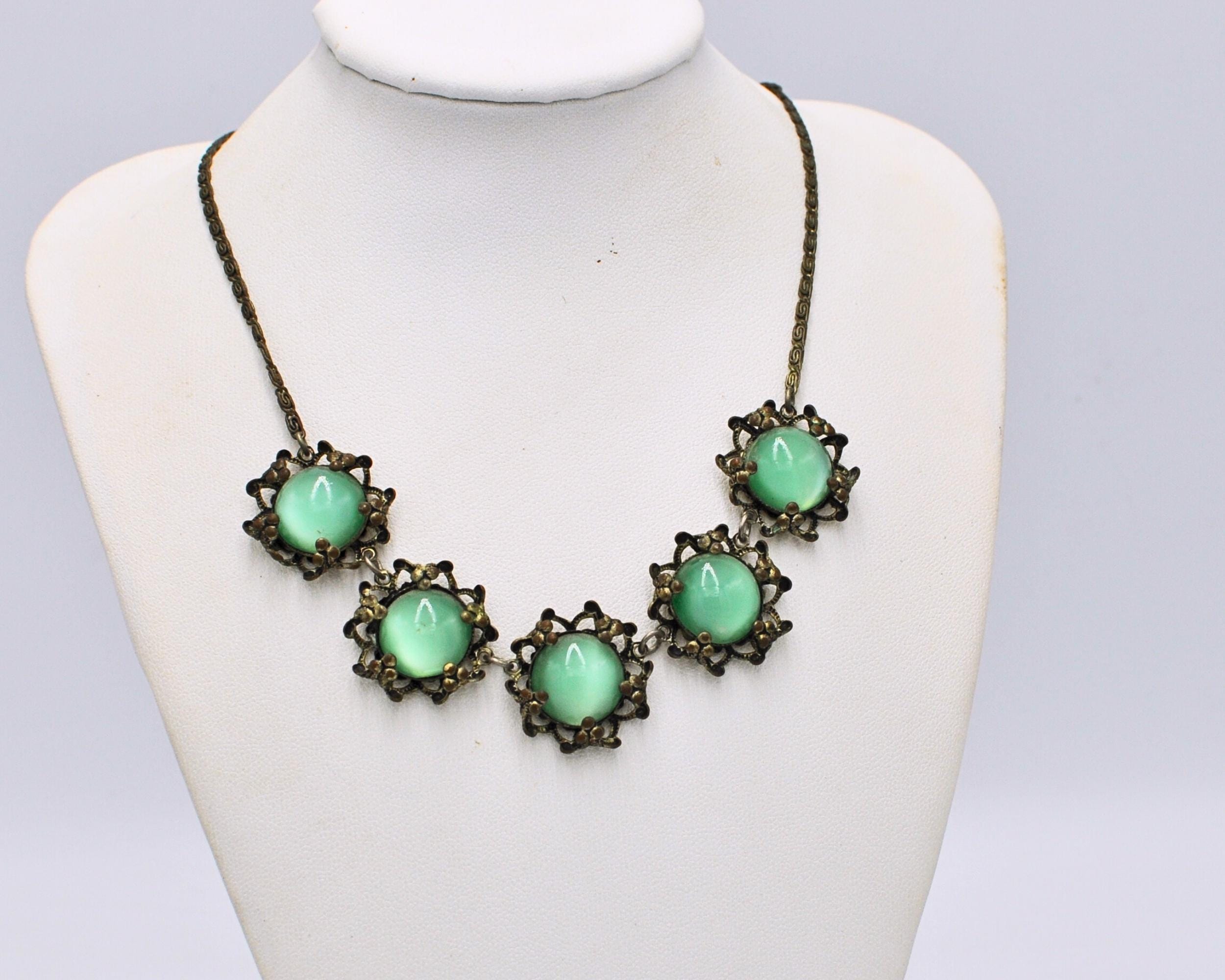 Extasiaビンテージネックレス Extasia jewelry - Etsy 日本