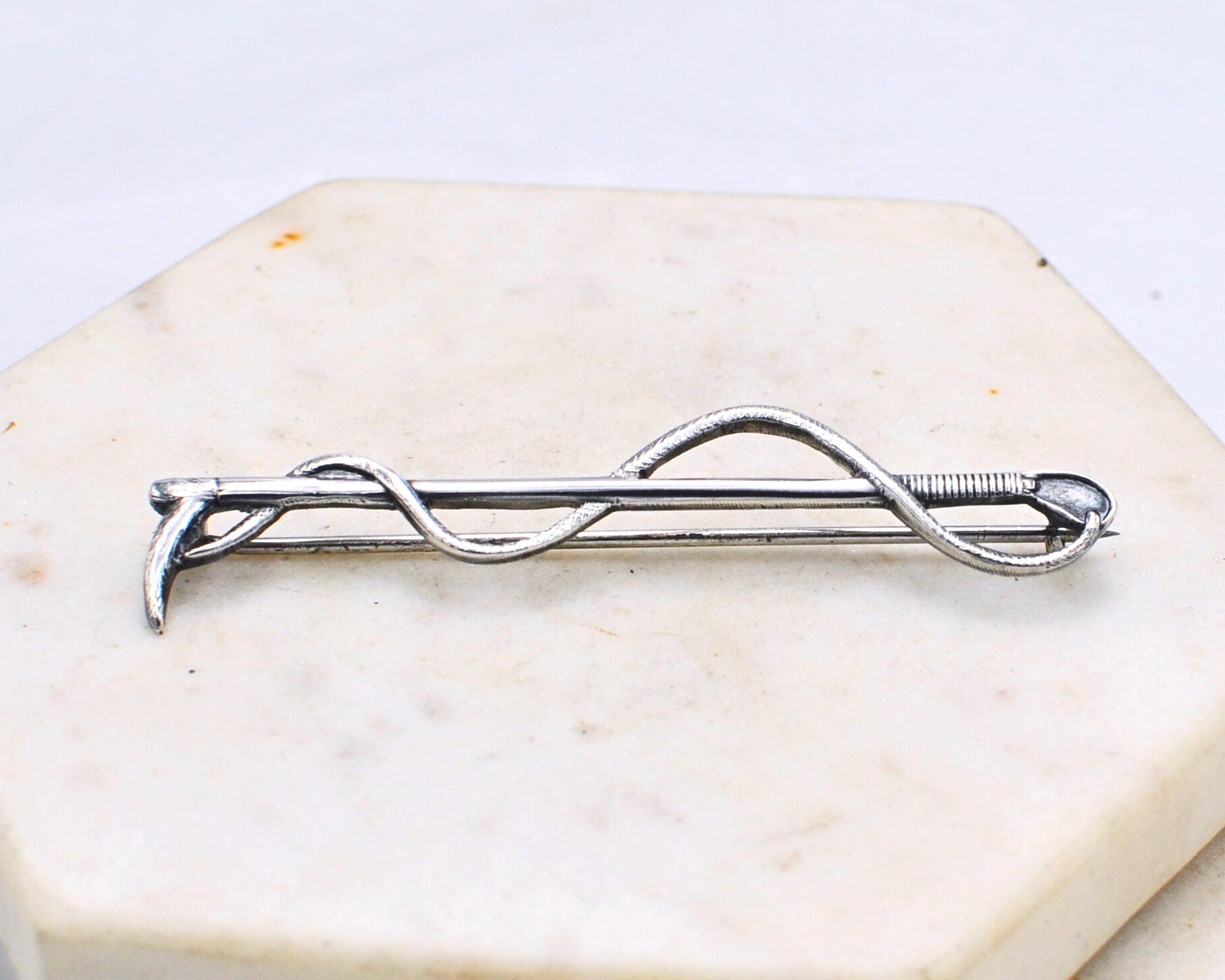 Lot De 6 épingles à Cravate / Broches équitation, Argent Et Or, Occasion