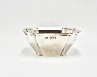 Antique Sterling Silver Sugar Bowl - Sheffield 1902