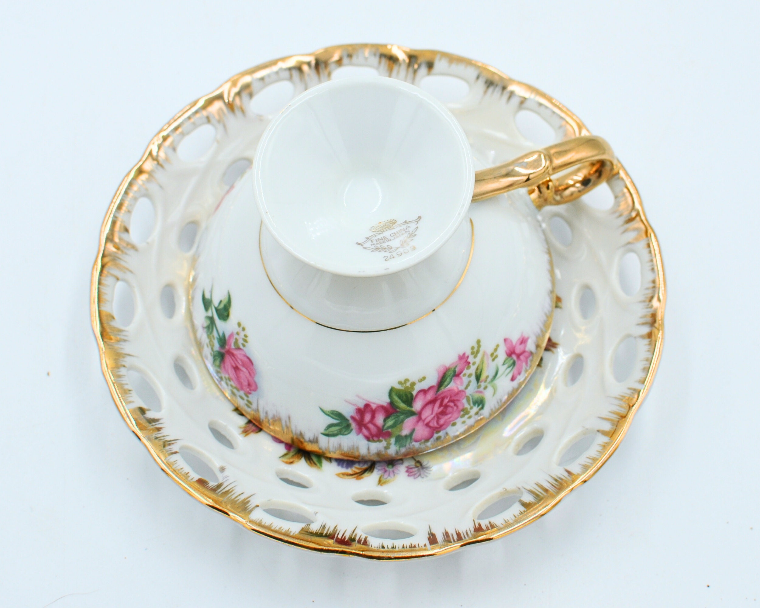 Vintage Lustre Ware Japanese Duo Pattern 24909 - 1950's