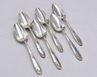 スターリングシルバー　ティースプーン スターリングシルバー 透かし細工のハンドルが美しいティー