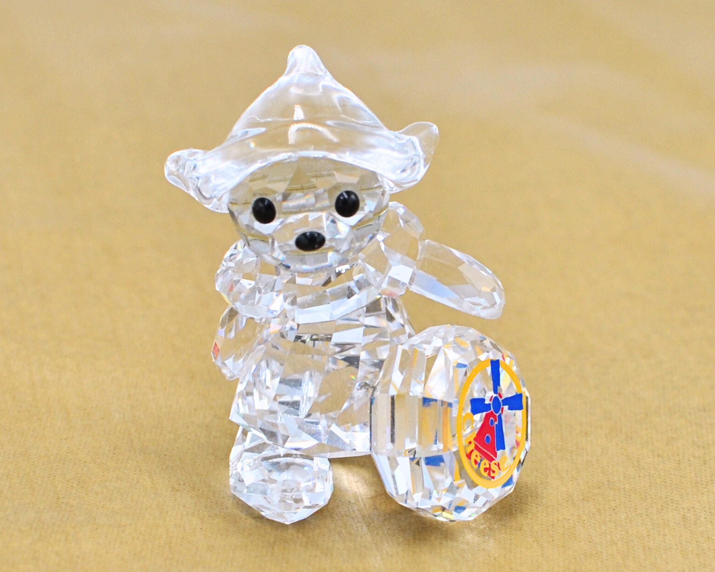 Vintage Swarovski Crystal Kris Bear: Dutch Teddy Figurine - Etsy