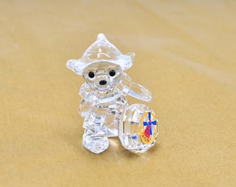 スワロフスキークリスタル クリスベア ハニーポット付き - 箱入り