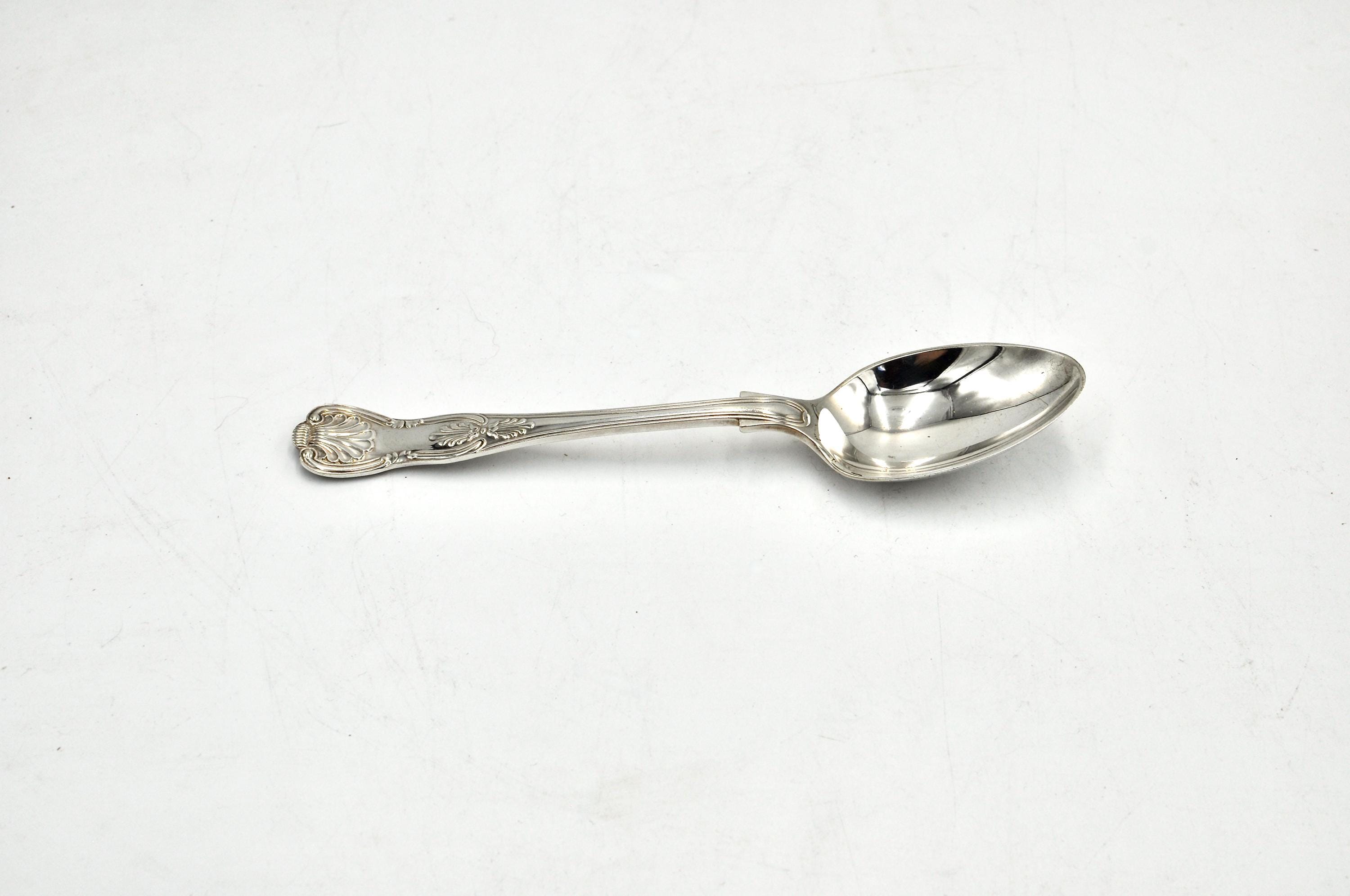 Vintage kings pattern sterling silver spoon - Etsy 日本