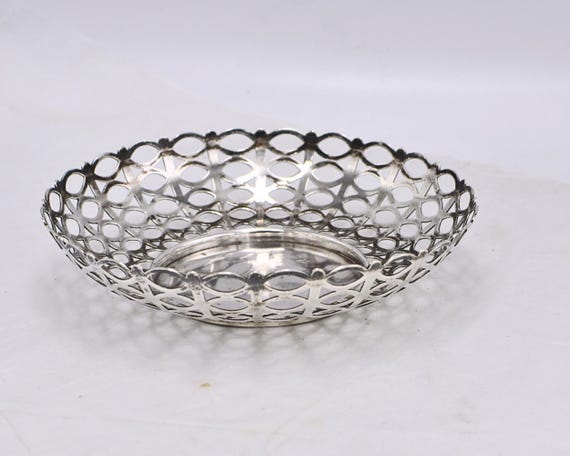 アンティークシルバーボウル - バーミンガム 1906年 WH ウェストン