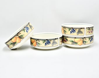 Mikasa Garden Harvest Intaglio Cereal Bowls, Set of 4 Replacement Pieces