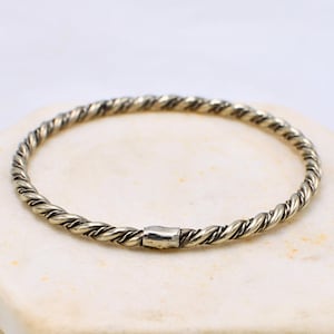 アクセサリー Vintage Silver Twist Wide Bangle 925 s-l400.jpg