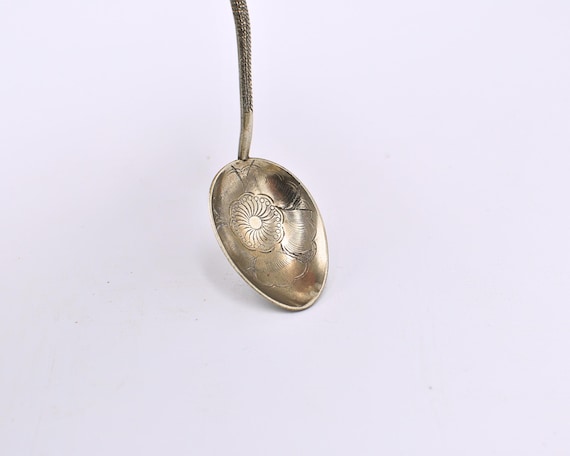 Silver Teaspoon 84 Nagasaki Souvenir Spoon - Antique Silverware