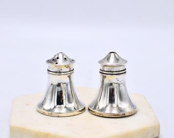ヴィンテージ スターリングシルバー ソルト＆ペッパーシェーカー