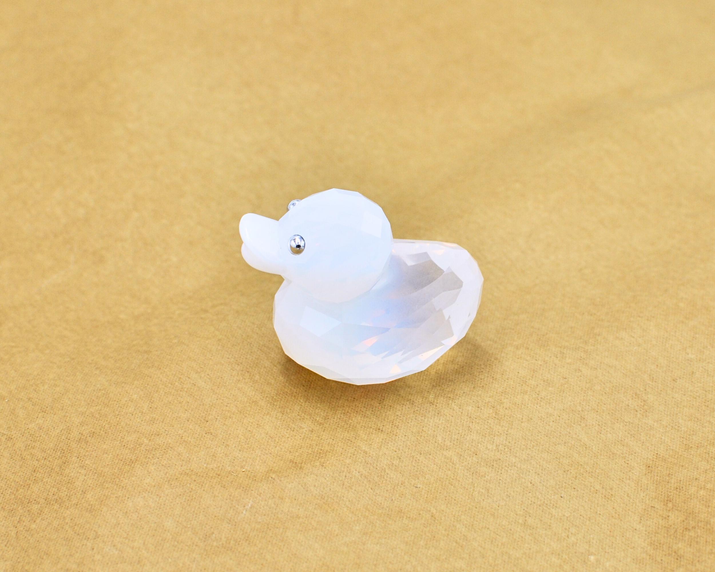 Swarovski Happy Ducks 置物 Swarovski Crystal Duck J Happy Ducks DJ Limited Edition