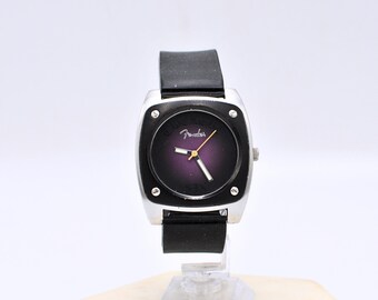 Working 'Fender' Scorpion Watch With Dark Purple Face