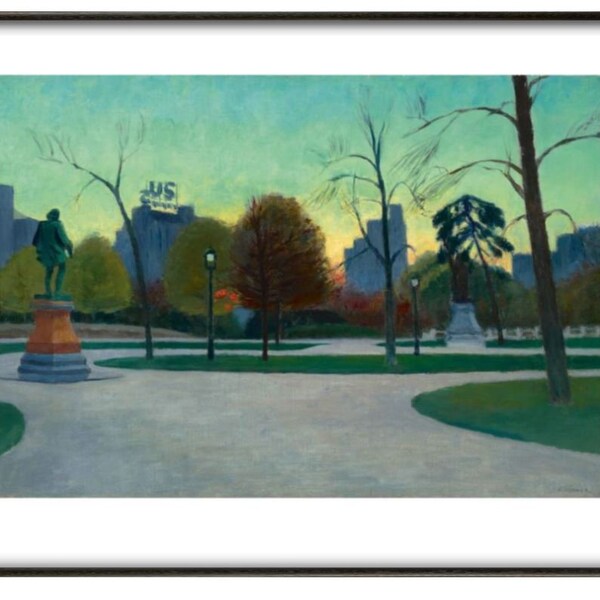 Edward Hopper, 'Central Park', Impression d'art, Différentes tailles