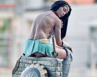 Wonder Women - High Quality STL - 3D Digital Printing - STL File for 3D Printers