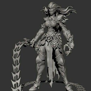 Fury Darksiders - High Quality STL - 3D Digital Printing - STL File for 3D Printers