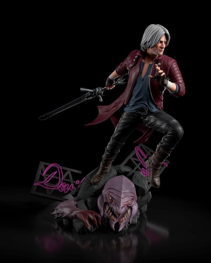 3D file Vergil Devil May Cry miniature for tabletop game 😈・3D