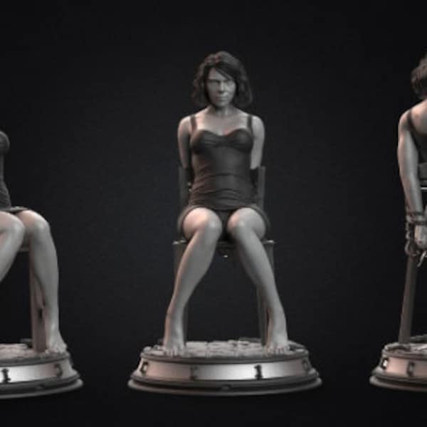 Scarlett Johansson Black Widow STL - 3D Digitaldruck - STL Datei für 3D Drucker