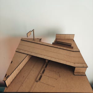 1/64 Scale Car Park Street Diorama Set of 3