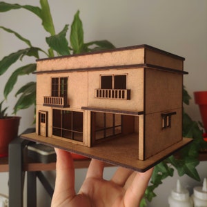 1/64 Scale Diorama House