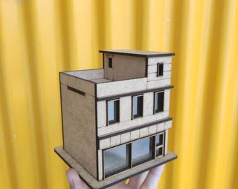 1/64 Scale Diorama House Model