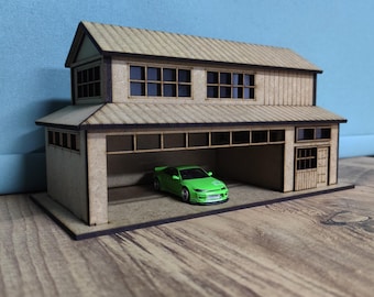 1/64 Scale Garage Diorama Diecast