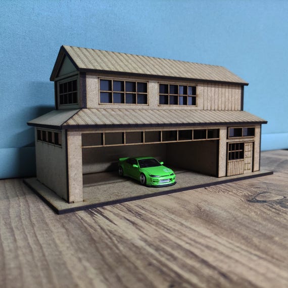 1/64 Scale Garage Diorama Diecast - Etsy Canada