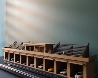 1/64 Scale Racing Tribune Diecast Diorama