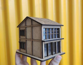 1/64 Scale Diorama House Model