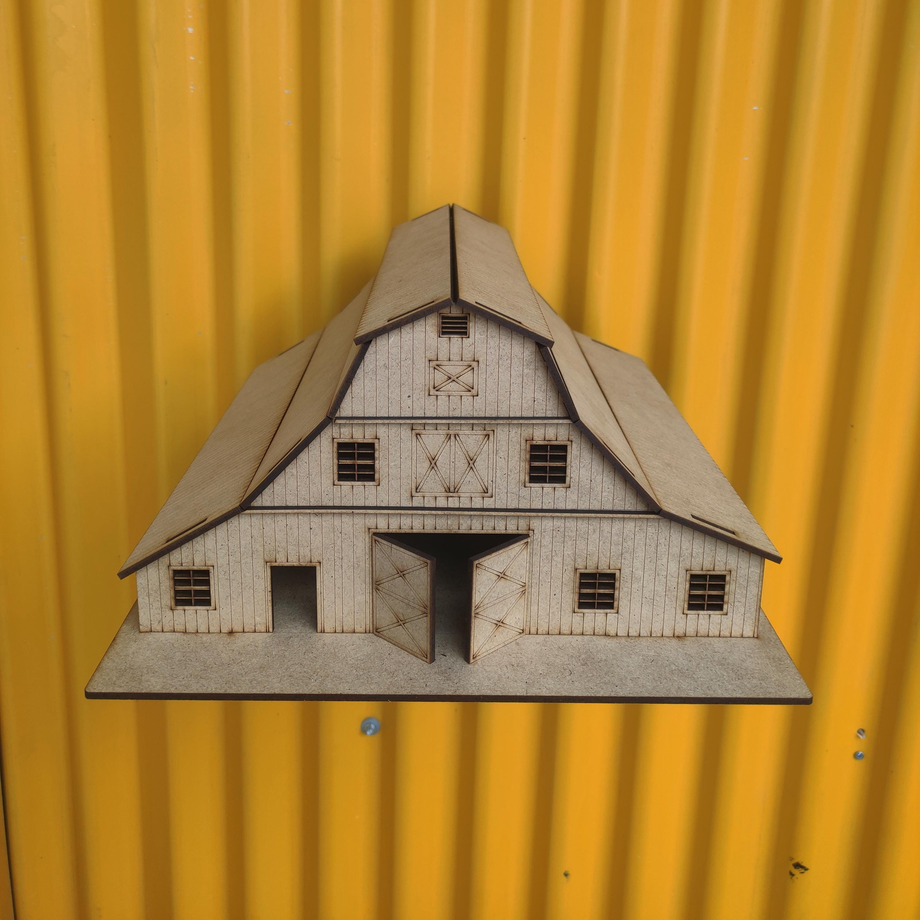 64 Scale Model 1/64 Scale Model Farm Building Diorama - Etsy