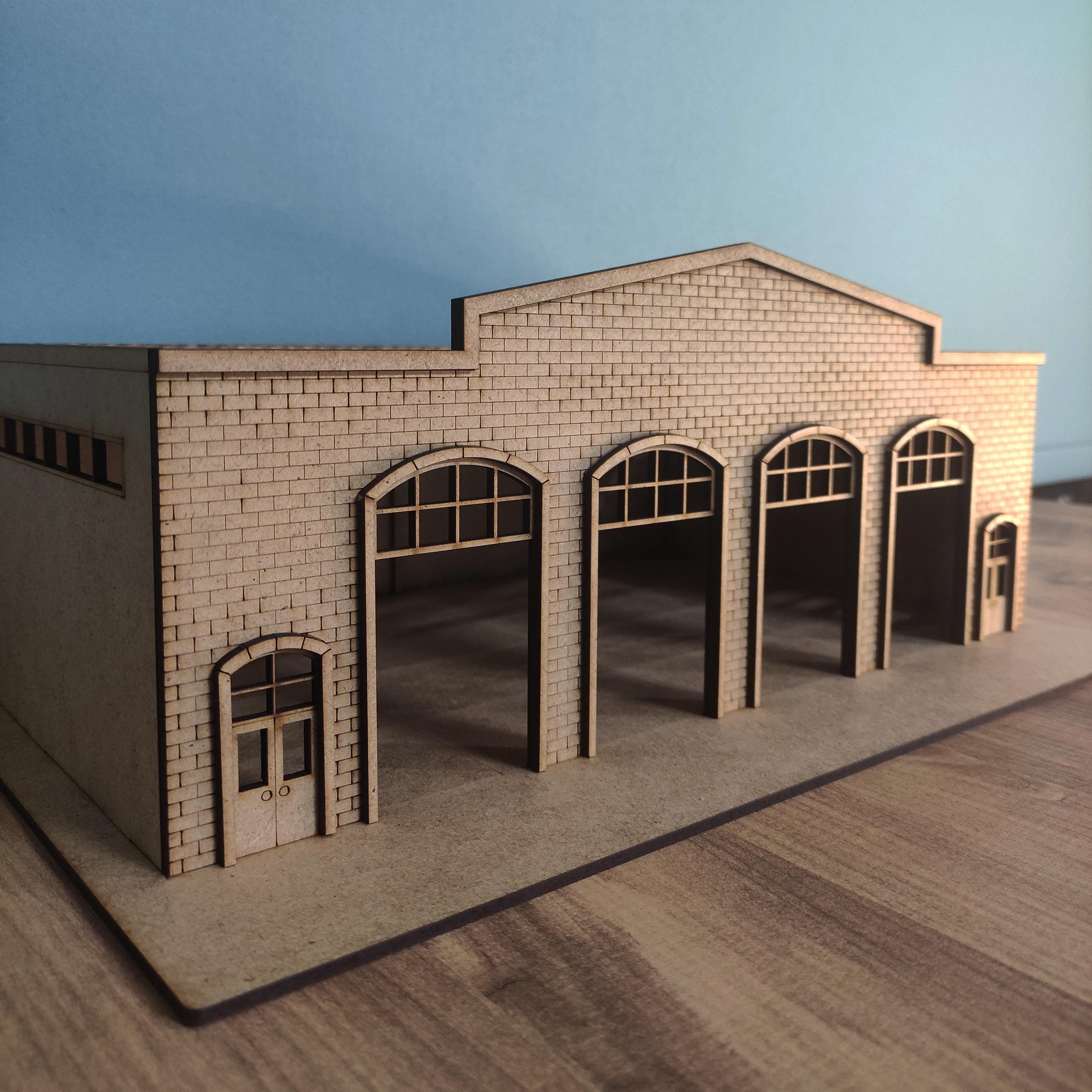 1/64 Scale Model Fire Brigade Building Diorama - Etsy