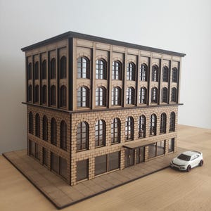 1/64 Scale Model City Build