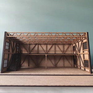 1/64 Scale Diorama Garage Diecast