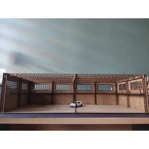 1/64 Scale Garage Diorama Diecast