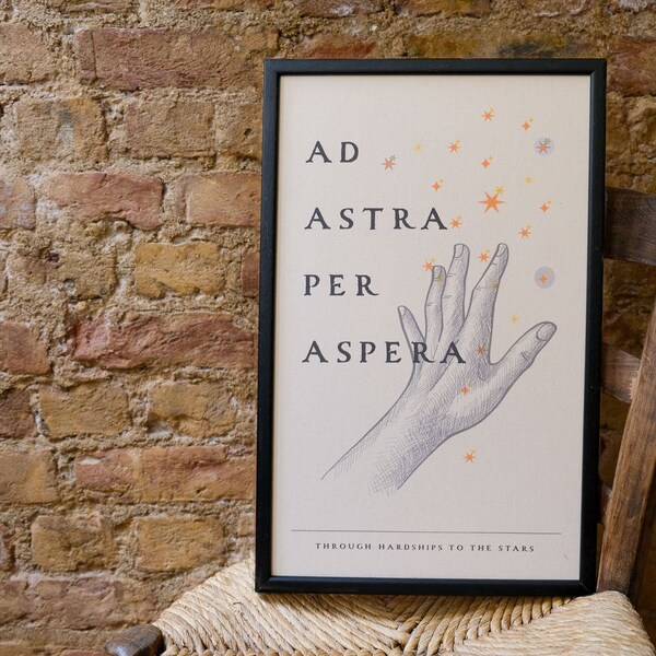 Per Aspera Ad Astra - Etsy