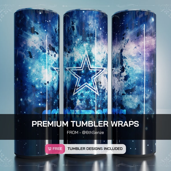 Dallas Cowboys Tumbler Wrap - Etsy