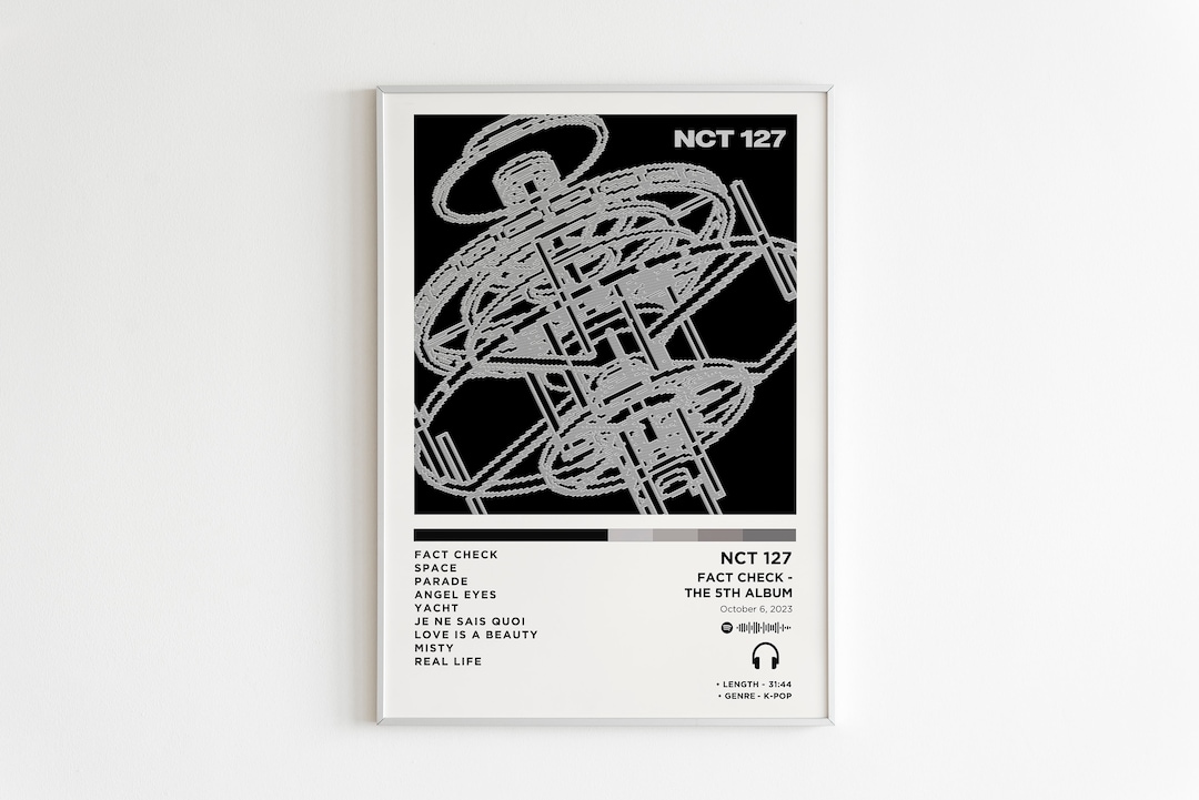 NCT 127 Fact Check the 5th Album Poster / Album Cover - Etsy