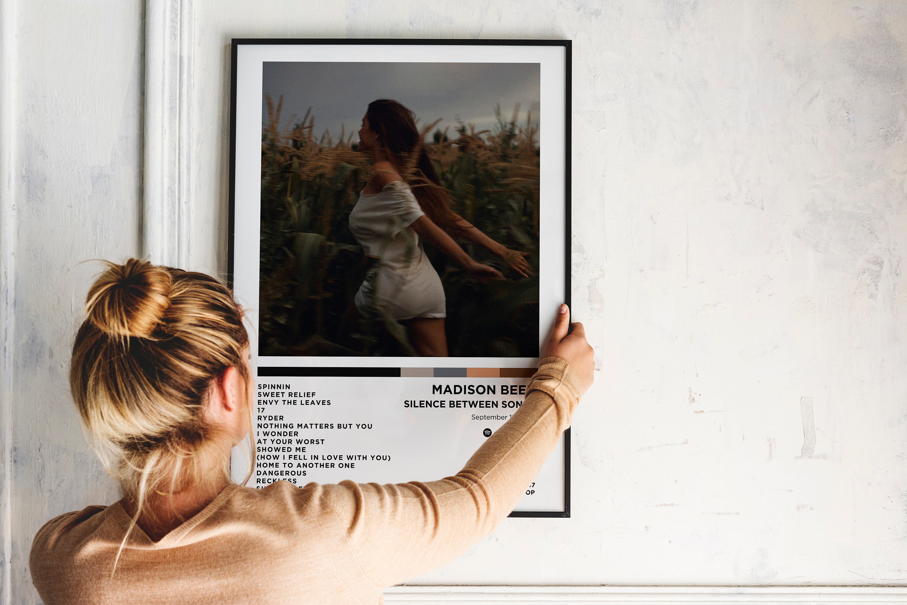 Madison Beer Canvas Poster - Silence Between Songs Wall Art | 12x18 Inch Unframed Decor