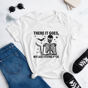 Skeleton Graphic Tee: Funny Halloween Party Shirt