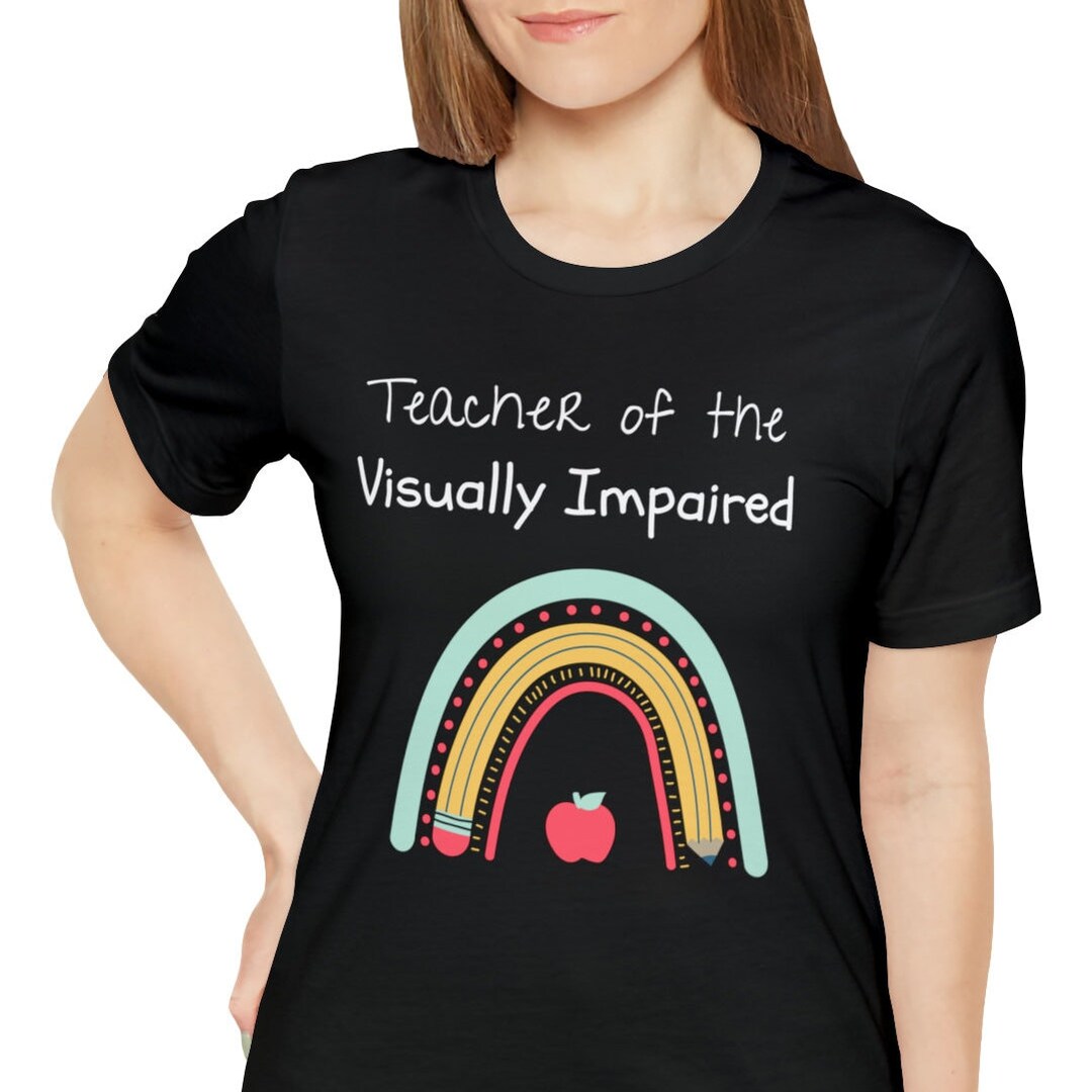 Teacher of the Visually Impaired Shirttvi Braille Etsy